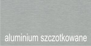 Aluminium szczotkowane
