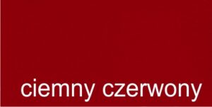 Ciemny czerwony
